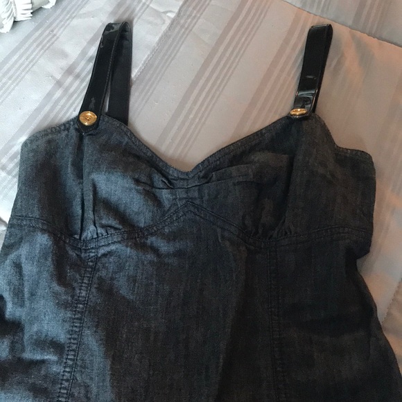 Denim shorts jumpsuit - Picture 2 of 3